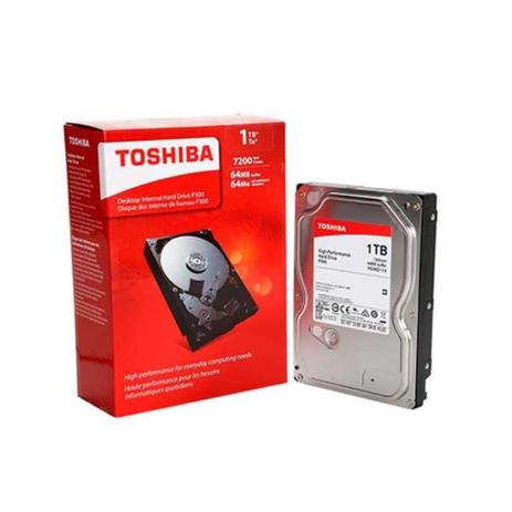 HD Toshiba P300 1TB 7200rpm Cache 64 MB SATA 6 GB/S HDW110XZSTA Menor preço em HD Toshiba P300 1TB 7200rpm Cache 64 MB SATA 6 GB/S HDW110XZSTA