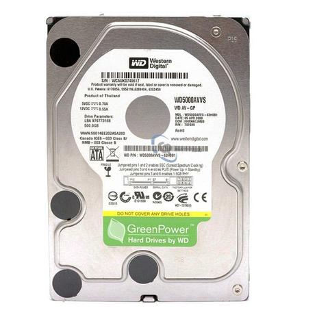 HD Western Digital 500Gb 8MB Cache SATA 3.5” GreenPower é ruim? HD Western Digital 500Gb 8MB Cache SATA 3.5” GreenPower é boa?