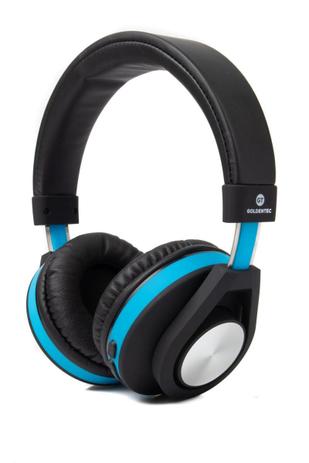 Headphone Bluetooth GT Follow Goldentec Azul (GT5BTAZ) - Goldentec acessorios Menor preço em Headphone Bluetooth GT Follow Goldentec Azul (GT5BTAZ) - Goldentec acessorios