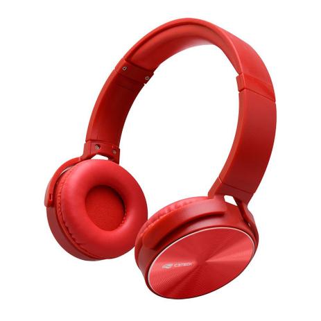Headphone C/ Microfone Dobrável Vermelho PH-110RD C3TECH Menor preço em Headphone C/ Microfone Dobrável Vermelho PH-110RD C3TECH