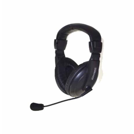 Headphone c/microfone profissional preto 601144 / un / maxprint Menor preço em Headphone c/microfone profissional preto 601144 / un / maxprint