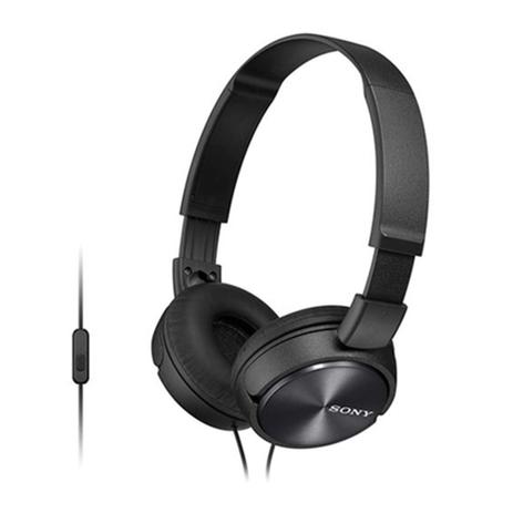 Headphone Com Microfone Integrado Sony MDR-ZX310AP Preto Dobrável Headset é boa?