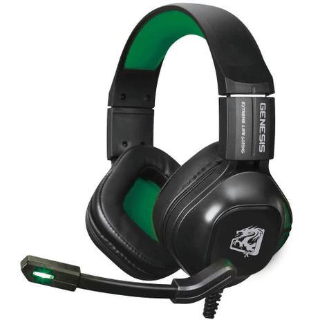 Headphone Gamer Genesis com Microfone Preto e Verde HGGE ELG é ruim? Headphone Gamer Genesis com Microfone Preto e Verde HGGE ELG é boa?