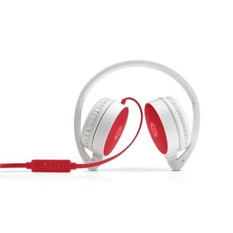 Headphone HP c/ Microfone Dobravel H2800 Cardinal Vermelho - Hp (hewlett-packard) Menor preço em Headphone HP c/ Microfone Dobravel H2800 Cardinal Vermelho - Hp (hewlett-packard)