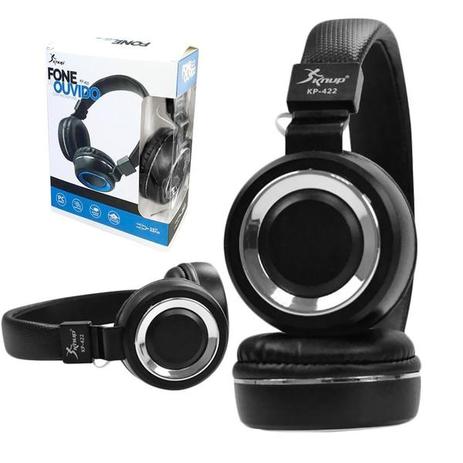 Headphone Plug P2 Cabo De 1,20m Preto Kp-422 Knup Menor preço em Headphone Plug P2 Cabo De 1,20m Preto Kp-422 Knup