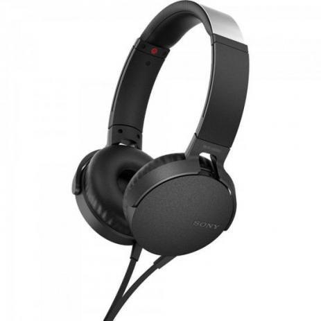 Headphone Sony Mdr-xb550ap Com Extra Bass Preto - Sony Menor preço em Headphone Sony Mdr-xb550ap Com Extra Bass Preto - Sony