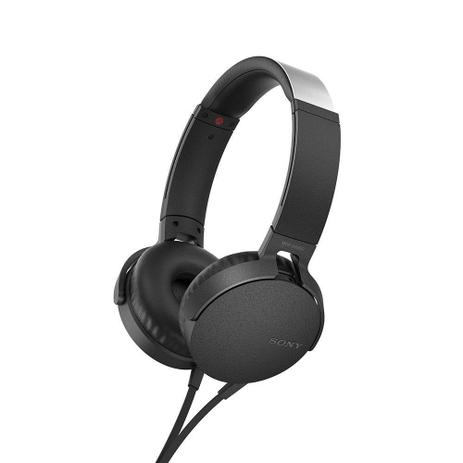 Headphone Sony Mdr-xb550ap Com Extra Bass Preto Menor preço em Headphone Sony Mdr-xb550ap Com Extra Bass Preto
