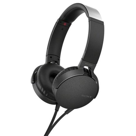 Headphone Sony  Mdr-xb550ap com fio Extra Bass Preto é boa?