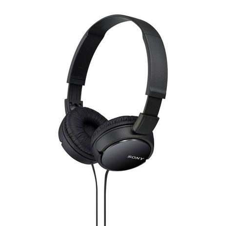 Headphone Sony MDR-ZX110/B Preto Menor preço em Headphone Sony MDR-ZX110/B Preto