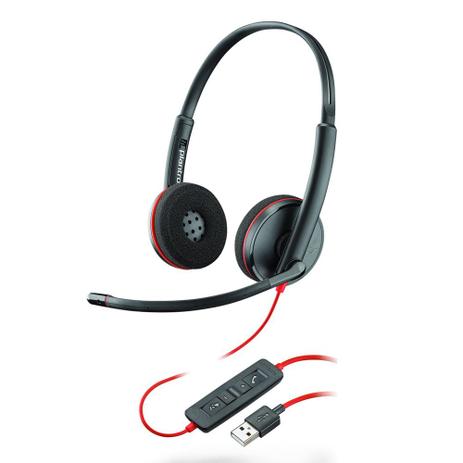 Headset Blackwire USB C3220 209745-101T Plantronics Menor preço em Headset Blackwire USB C3220 209745-101T Plantronics