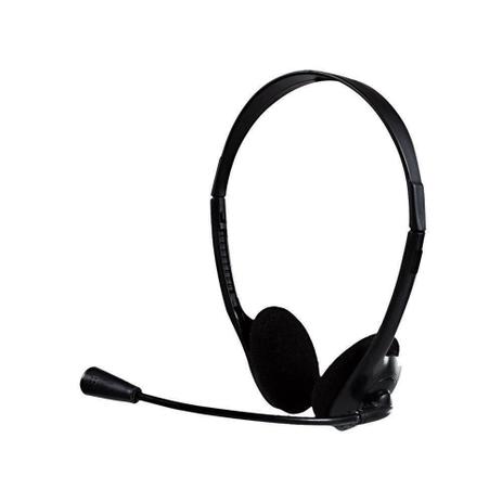 Headset Bright 0010 office, Com Microfone, P2 - Preto - Headset com Fio -  Magazine Luiza