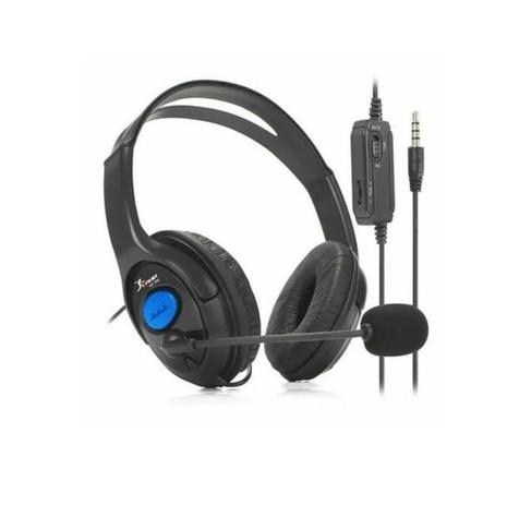 Headset Gamer Warrior Harve P2 Stereo Pretoverde - Ph298