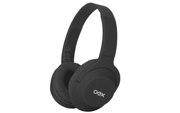 Headset flow versao bluetooth cinza Oex Menor preço em Headset flow versao bluetooth cinza Oex