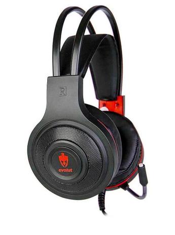 Headset Fone Gamer Evolut Têmis EG301RD - Headset Gamer - Magazine Luiza