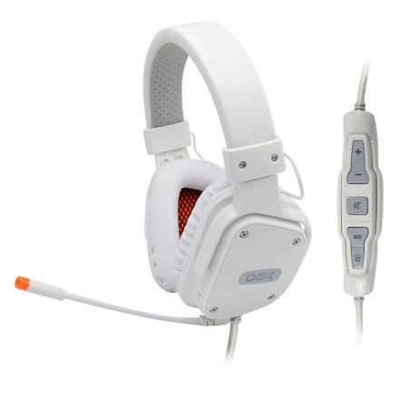 Headset Gamer 7.1 Surround Led Usb Branco Shield HS409 - Oex Menor preço em Headset Gamer 7.1 Surround Led Usb Branco Shield HS409 - Oex