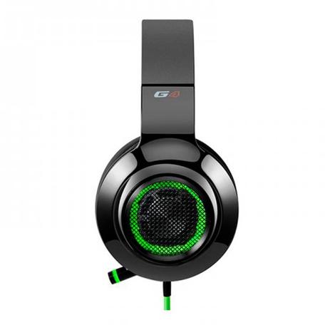 Headset Gamer 7.1 Virtual EDIFIER G4 Over-Ear - Preto-Verde Menor preço em Headset Gamer 7.1 Virtual EDIFIER G4 Over-Ear - Preto-Verde