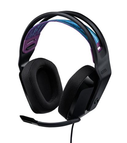 Headset Gamer Com Fio e Microfone Logitech G335 Preto 981-000977 - Headset  - Magazine Luiza