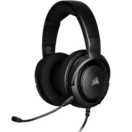 Headset Gamer Corsair HS35 Stereo, PC, PS4, Xbox, Drivers 50mm, Carbono - CA-9011195-NA Menor preço em Headset Gamer Corsair HS35 Stereo, PC, PS4, Xbox, Drivers 50mm, Carbono - CA-9011195-NA