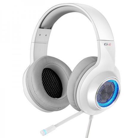 Headset Gamer Edifier G4 7.1 Virtual Branco com AZUL G4-WHITE Menor preço em Headset Gamer Edifier G4 7.1 Virtual Branco com AZUL G4-WHITE