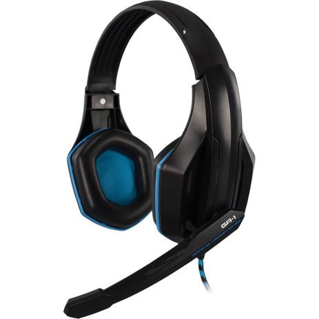 Headset Gamer Hoopson Pro Game Stereo GA-1 com Microfone Azul Menor preço em Headset Gamer Hoopson Pro Game Stereo GA-1 com Microfone Azul