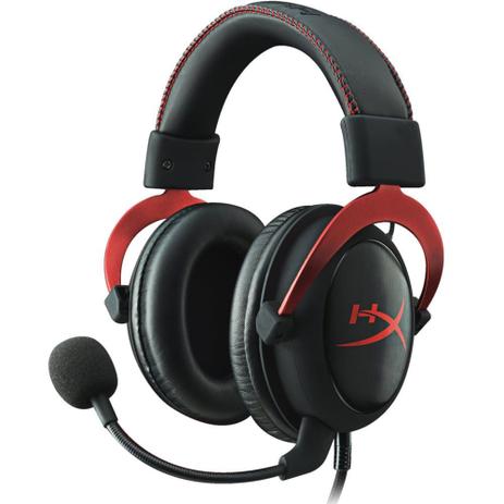 Headset Gamer HyperX 7.1 Cloud II KHX-HSCP-RD Preto e Vermelho - Headset  Gamer - Magazine Luiza