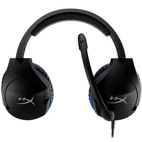 Headset Gamer HyperX Cloud Stinger, Drivers 50mm, PS5 e PS4, P3, Preto e  Azul - HX-HSCSS-BK/AM - Headset - Magazine Luiza