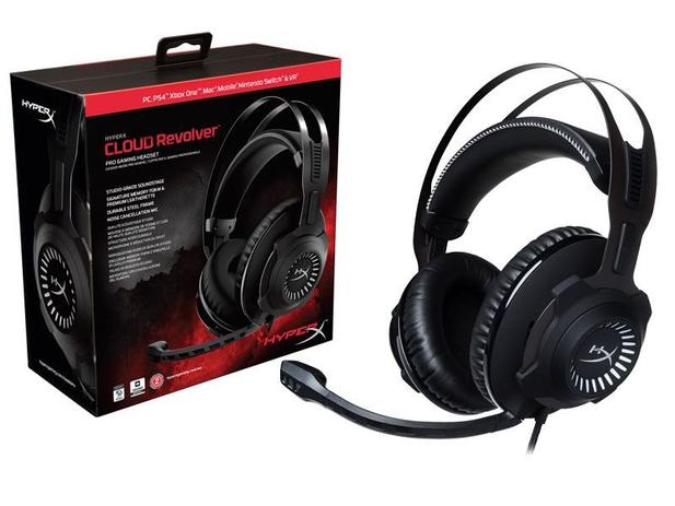 Headset Gamer HYPERX HX-HSCR-GM Cloud Revolver PRO Gaming é boa?