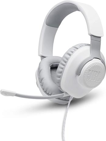Headset Gamer JBL - Quantum 100 Branco - Headset - Magazine Luiza