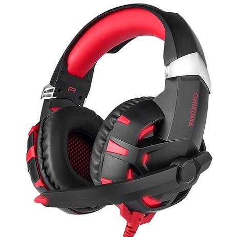 Headset Gamer Led Fone Onikuma Usb 7.1 Profissional Pc K2 Menor preço em Headset Gamer Led Fone Onikuma Usb 7.1 Profissional Pc K2