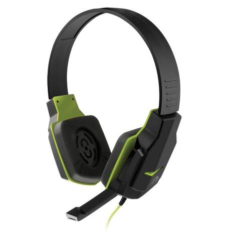 Headset Gamer Multilaser C/Microfone Preto/Verde PH146 Menor preço em Headset Gamer Multilaser C/Microfone Preto/Verde PH146