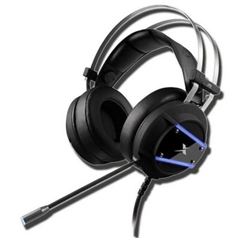 Headset Gamer P2 / USB com LED Azul - Dex Menor preço em Headset Gamer P2 / USB com LED Azul - Dex