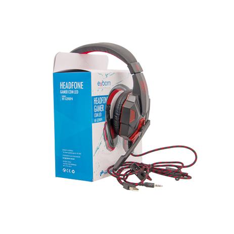 Headset Gamer Pc Fone Ouvido Ps4 Celular 7.1 Pro P2 Usb Led - Exbom Menor preço em Headset Gamer Pc Fone Ouvido Ps4 Celular 7.1 Pro P2 Usb Led - Exbom