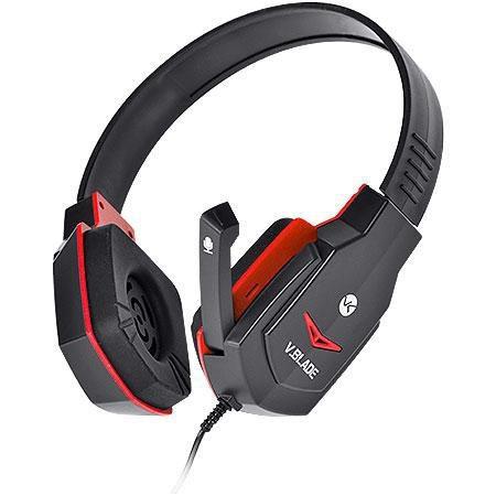 Headset gamer vinik v blade linha vx preto e vermelho Menor preço em Headset gamer vinik v blade linha vx preto e vermelho