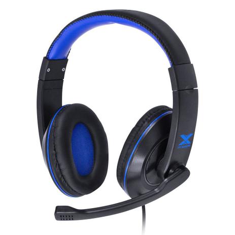 Headset Gamer Vinik Vx Gaming V Blade Com Microfone Preto/Azul Menor preço em Headset Gamer Vinik Vx Gaming V Blade Com Microfone Preto/Azul