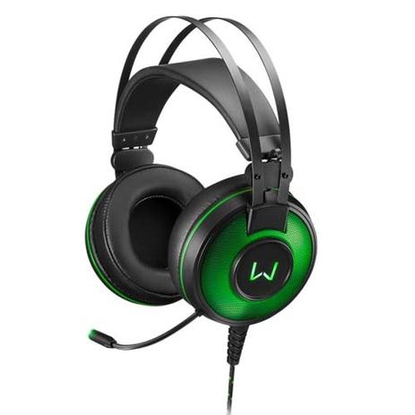 Headset Gamer Warrior Raiko Led Verde Ph259 - Multilaser Menor preço em Headset Gamer Warrior Raiko Led Verde Ph259 - Multilaser