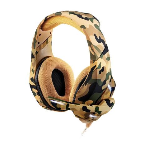 Headset Gamer Warrior Straton PH305 Multilaser - CAMUFLADO - Headset Gamer  - Magazine Luiza