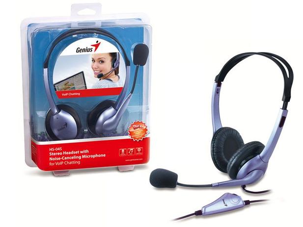 Headset hs-04s arco ajustavel 1 plug p2 genius é boa?