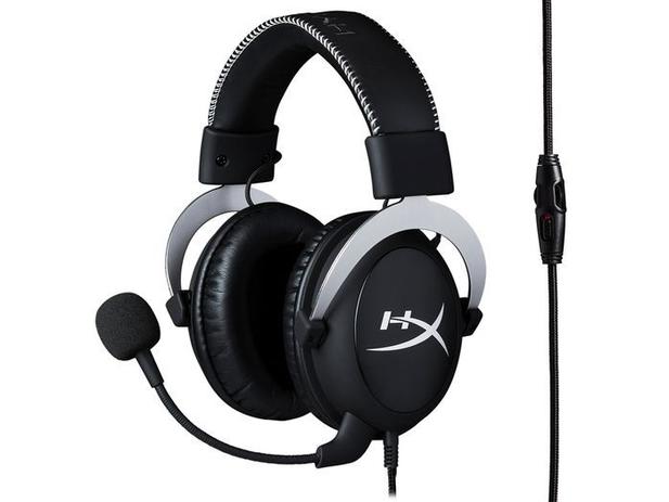 Headset Hyperx Gamer Cloud Silver Menor preço em Headset Hyperx Gamer Cloud Silver