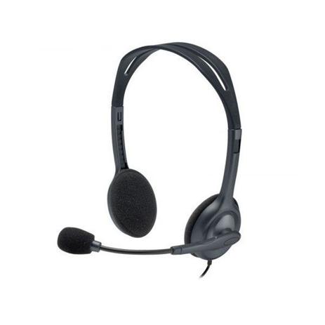 Menor preço em Headset Logitech H111 Estéreo Analógico P3 Cinza - 981-00061