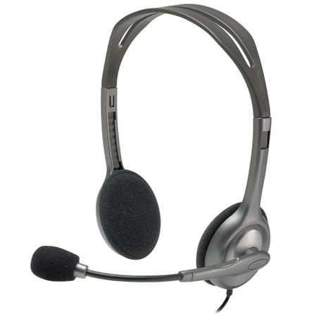 Headset Logitech Stéreo H111 Preto - P2, Com Fio é ruim? Headset Logitech Stéreo H111 Preto - P2, Com Fio é boa?