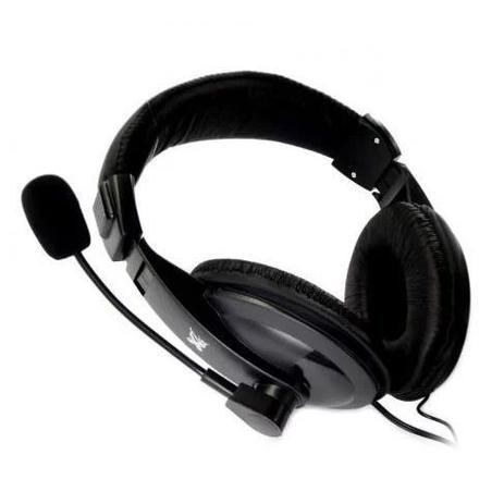 Headset MaxPrint Profissional com Microfone P2 Preto - 6011444 - Headset -  Magazine Luiza