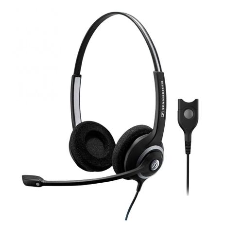 Headset profissional com 2 conchas e microfone inteligente - Sennheiser Menor preço em Headset profissional com 2 conchas e microfone inteligente - Sennheiser