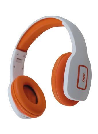 Headset Vibe Branco c/ Laranja Bluetooth Dobrável HS305 Oex é boa?