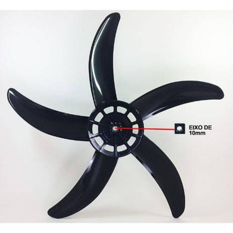 Hélice Compatível P/ Circulador Cadence Vtr851 50cm Preta Menor preço em Hélice Compatível P/ Circulador Cadence Vtr851 50cm Preta
