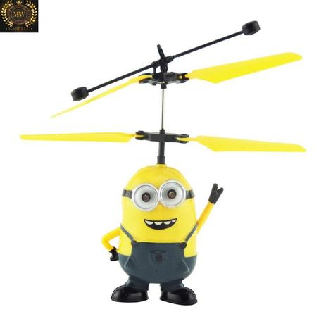 Helicóptero Mini Drone Voa de Verdade por Sensor Minions, Brinquedo Criança - RC Menor preço em Helicóptero Mini Drone Voa de Verdade por Sensor Minions, Brinquedo Criança - RC