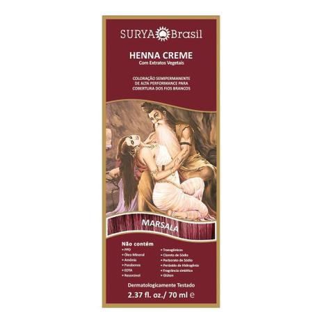 Henna Creme Surya Brasil Marsala 70ml é ruim? Henna Creme Surya Brasil Marsala 70ml é boa?