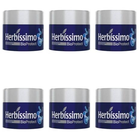 Herbíssimo Bioprotect Cedro Desodorante Creme 55g (Kit C/06) Menor preço em Herbíssimo Bioprotect Cedro Desodorante Creme 55g (Kit C/06)