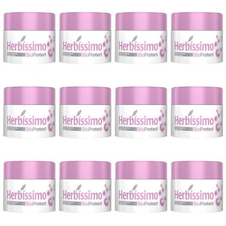 Herbíssimo Bioprotect Hibisco Desodorante Creme 55g (Kit C/12) Menor preço em Herbíssimo Bioprotect Hibisco Desodorante Creme 55g (Kit C/12)