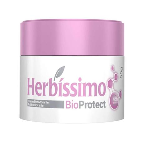 Herbíssimo Bioprotect Hibisco Desodorante Creme 55g Menor preço em Herbíssimo Bioprotect Hibisco Desodorante Creme 55g
