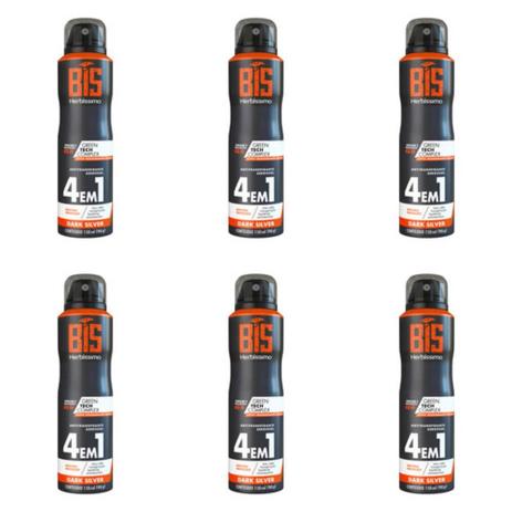 Herbíssimo Bis Dark Silver Desodorante Aerosol 150ml (Kit C/06) é boa?